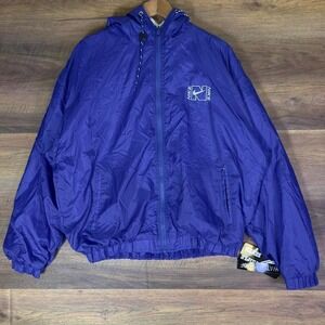 Nike 90s Bootleg Windbreaker Jacket Mens XL Purple Full Zip
